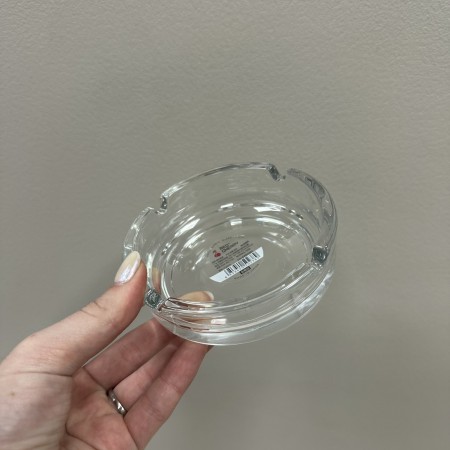 Попільничка скляна кругла діаметром 10,8 см Helios YG8019