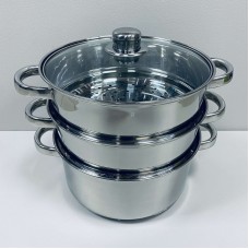 Пароварка з нержавіючої сталі 18 см 2 л Maestro MR-2900-18