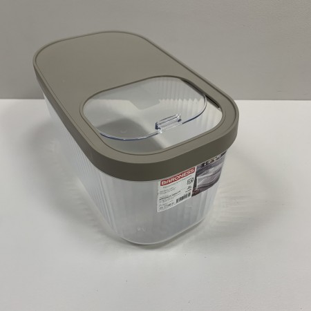 Контейнер для зберігання пластиковий з кришкою 7,5 л 32,5х19х18 см Baroness 11565 коричневий