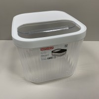 Контейнер для зберігання пластиковий з кришкою 16 л 32,5х27,5х22 см Baroness 11567 білий