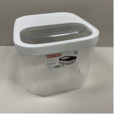 Контейнер для зберігання пластиковий з кришкою 16 л 32,5х27,5х22 см Baroness 11567 білий