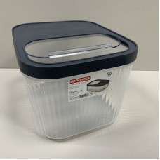 Контейнер для зберігання пластиковий з кришкою 16 л 32,5х27,5х22 см Baroness 11567 сірий