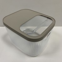 Контейнер для зберігання пластиковий з кришкою 16 л 32,5х27,5х22 см Baroness 11567 коричневий