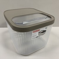 Контейнер для зберігання пластиковий з кришкою 16 л 32,5х27,5х22 см Baroness 11567 коричневий