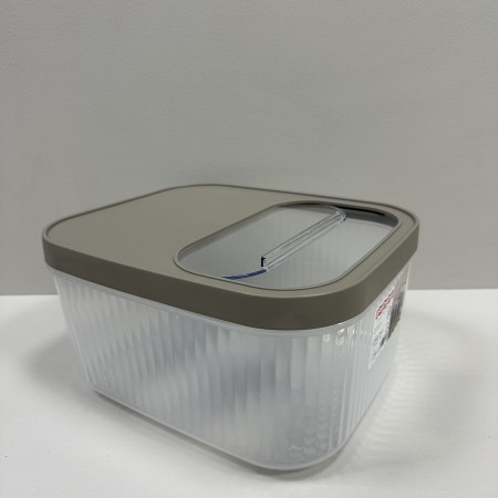 Контейнер для зберігання пластиковий з кришкою 12 л 32,5х28х16,5 см Baroness 11569 коричневий