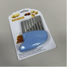 Ніж для сиру і картоплі нержавіюча сталь/пластик 12х10 см Stenson 8985 / 68985 синій