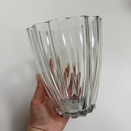 Ваза скляна h-17 см Trendglass Klara 70253