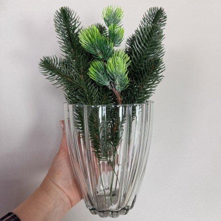 Ваза скляна h-17 см Trendglass Klara 70253