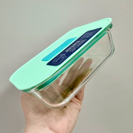 Контейнер 630 мл 17х13х6 см Luminarc Pure Box Unique JOY X1544 світла бірюза