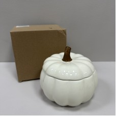 Банка керамічна Гарбуз 1000 мл BonaDi 304-035 біла