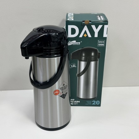 Термос із помпою та скляною колбою 1,9 л Daydays FRU-267