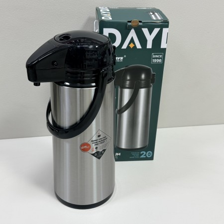 Термос із помпою та скляною колбою 1,9 л Daydays FRU-267