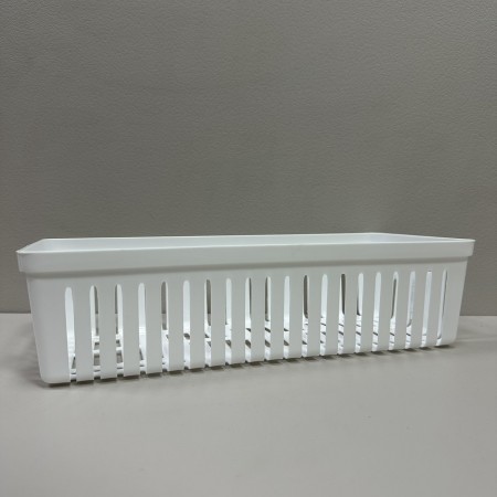 Органайзер-кошик пластиковий для шухляд 34,5х15х9 см TP-836 білий