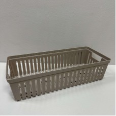 Органайзер-кошик пластиковий для шухляд 34,5х15х9 см TP-836 коричневий