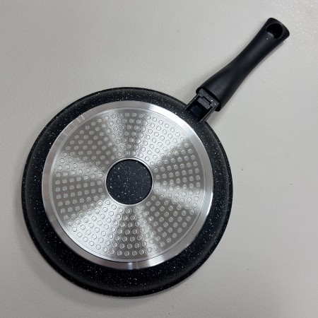 Сковорода без кришки d-26 см з мармуровим покриттям та зі знімною ручкою Styleberg ST-3032