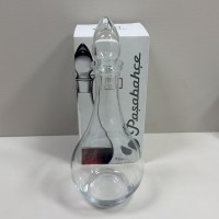 Графин-декантер скляний зі скляною кришкою h-32 см 1200 мл Pasabahce Symphony 97752