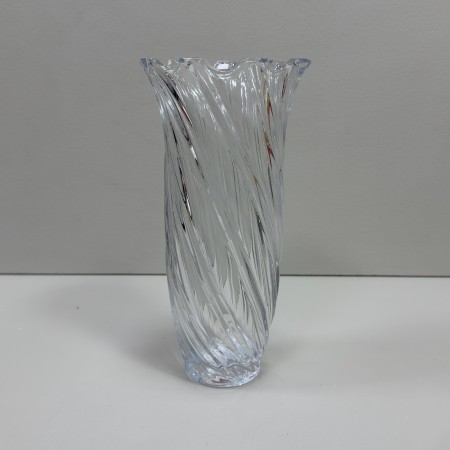 Ваза скляна h-25 см Yujing GlassWare 3887 / 6901 прозора