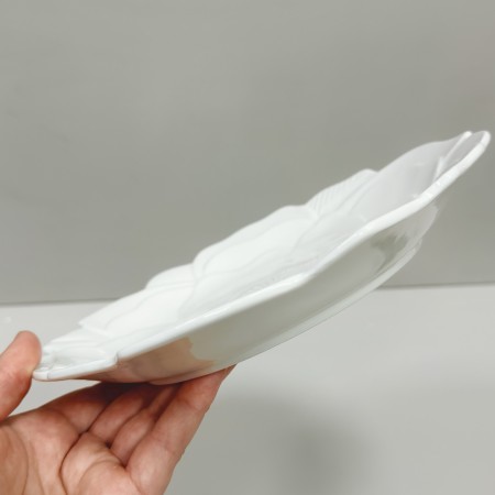 Блюдо порцелянове d-23 см, h-3 см Троянда Stenson MC3272-9