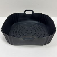 Форма силіконова для випікання в Аерофритюрниці/ Аерогрилі/ Мультипечі/Духовці 21,5х21.5х5.5 см A-Plus MT-1210 / 810382 чорний
