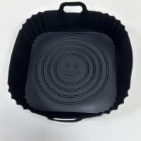 Форма силіконова для випікання в Аерофритюрниці/ Аерогрилі/ Мультипечі/Духовці 21,5х21.5х5.5 см A-Plus MT-1210 / 810382 чорний