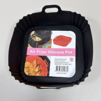 Форма силіконова для випікання в Аерофритюрниці/ Аерогрилі/ Мультипечі/Духовці 21,5х21.5х5.5 см A-Plus MT-1210 / 810382 чорний