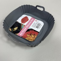 Форма силіконова для випікання в Аерофритюрниці/ Аерогрилі/ Мультипечі/Духовці 21,5х21.5х5.5 см A-Plus MT-1210 / 810382 сірий