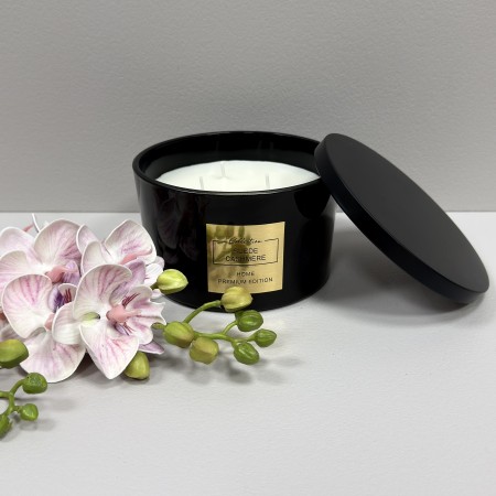 Ароматична свічка 13,5*8 см Home Premium Edition SUEDE CASHMERE 79668