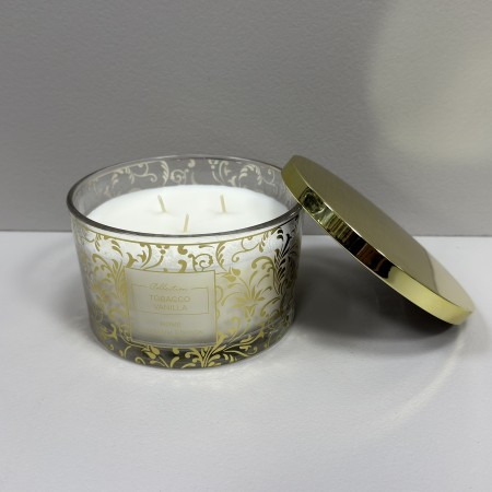 Ароматична свічка 13,5*8 см Home Premium Edition TOBACCO VANILLA 79663