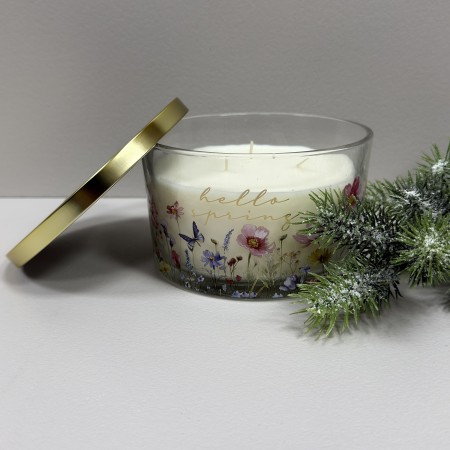 Ароматична свічка 13,5*8 см Home Premium Edition HELLO SPRING 79674