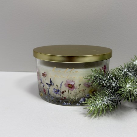 Ароматична свічка 13,5*8 см Home Premium Edition HELLO SPRING 79674