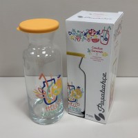 Графін скляний із силіконовою кришкою 1,26 л Pasabahce  43824 жовтий