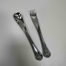 Набір дитячих столових приборів 2 шт Baby Le Petit blue Tramontina 66973/010