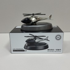 Ароматизатор автомобільний Гелікоптер на сонячній батареї 10283 сірий