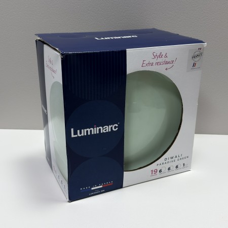 Сервіз столовий 19 предметів Luminarc Diwali Paradise Green V6218