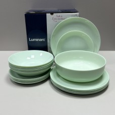 Сервіз столовий 19 предметів Luminarc Diwali Paradise Green V6218