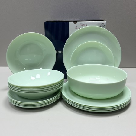 Сервіз столовий 19 предметів Luminarc Diwali Paradise Green V6218