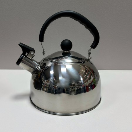 Чайник із нержавіючої сталі зі свистком 1,5 л капсульне дно Stenson DE-521 SS