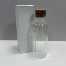 Графін скляний з  корковою кришкою 1,2 л Stenson R10133