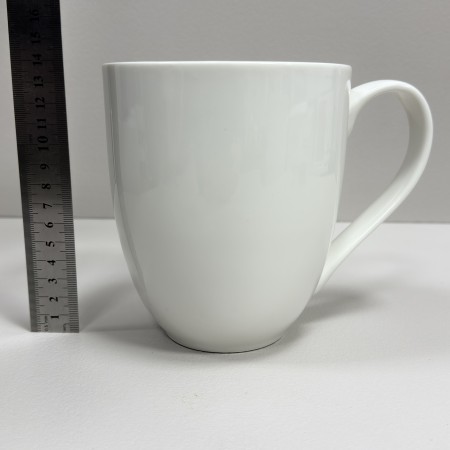 Кружка порцелянова 1000 мл d-12 см, h-13,8 см Oversize Milika M0520-MA-2001 біла