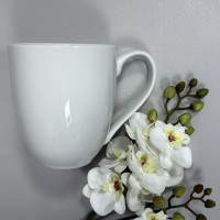 Кружка порцелянова 1000 мл d-12 см, h-13,8 см Oversize Milika M0520-MA-2001 біла