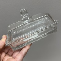Маслянка скляна 14х8,5х7,5 см S&T 706-1 прозора