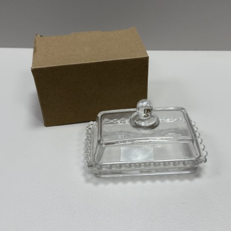 Маслянка скляна 14х8,5х7,5 см S&T 706-1 прозора