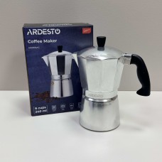 Гейзерна кавоварка алюмінієва 240 мл, 6 чашок ARDESTO Gemini Cremona AR0806AG