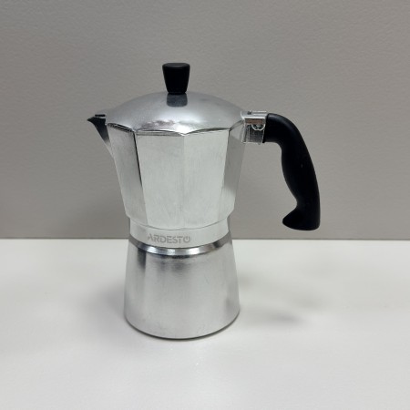 Гейзерна кавоварка алюмінієва 240 мл, 6 чашок ARDESTO Gemini Cremona AR0806AG