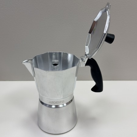 Гейзерна кавоварка алюмінієва 240 мл, 6 чашок ARDESTO Gemini Cremona AR0806AG