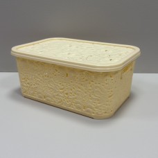 Корзина для зберігання побутових речей 6 л 29х21х12 см Ажур R Plastik  30602 молочна