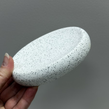 Набір аксесуарів для ванної кімнати 3 предмети BonaDi 851-328 білий граніт