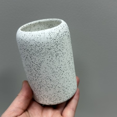 Набір аксесуарів для ванної кімнати 3 предмети BonaDi 851-328 білий граніт