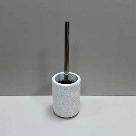 Йоршик для унітазу з підставкою 11х11х15,5 см / h-35 см BonaDi 851-329 білий граніт