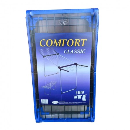 Сушарка підлогова для одягу 15 м Comfort Classic 15-F чорно-синя